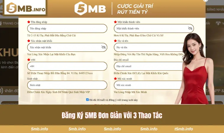Đăng Ký 5MB 2 3 bước tạo account 5MB nhanh chóng
