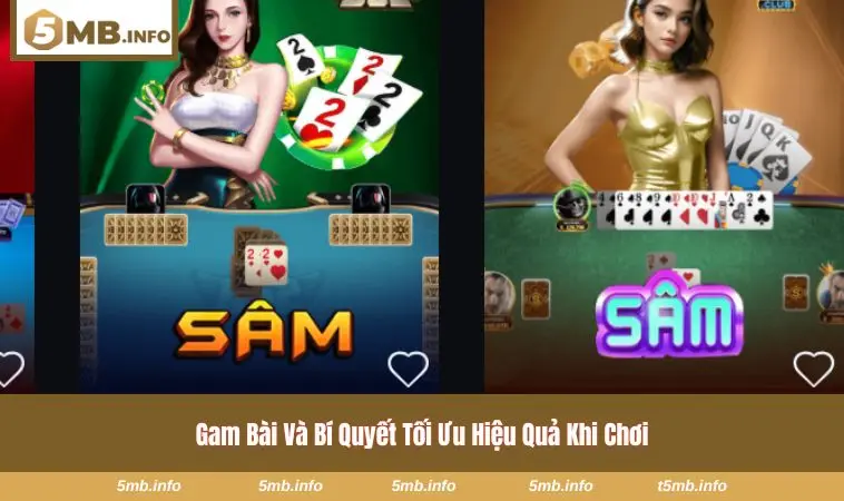 Giao diện chọn phòng trên nền tảng 5MB