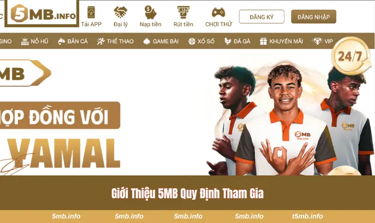 Giới Thiệu 5MB 3 Quy định tham gia 5MB cho tân binh