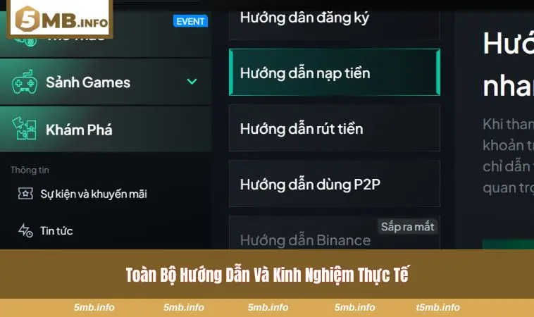 Nạp Tiền 5MB 1 So sánh tốc độ xử lý các phương thức nạp