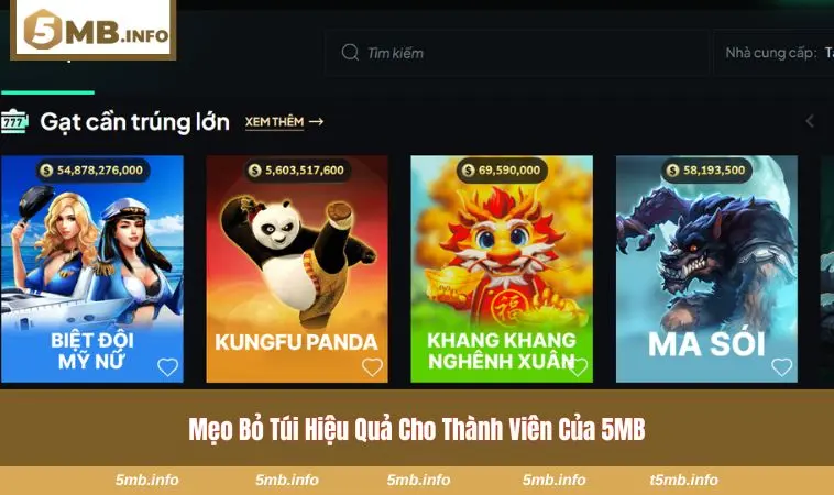 Trò chơi 5MB 3 Bí quyết chơi trò chơi tại 5MB hiệu quả